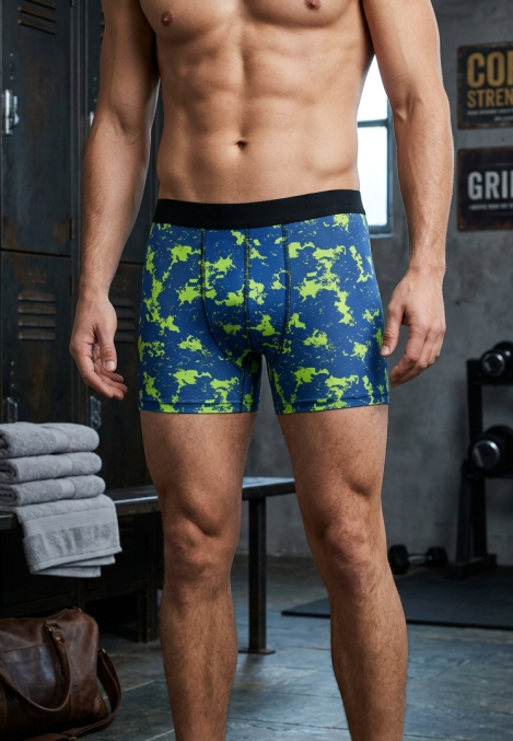 Boxer de Barbati 3XSet , Culori Diversificate,Engros
